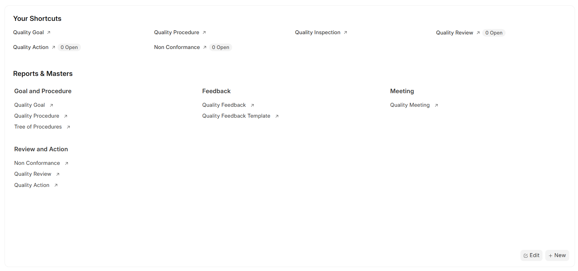 D-ERP Quality Module